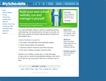 Tablet Screenshot of myschoolsite.net